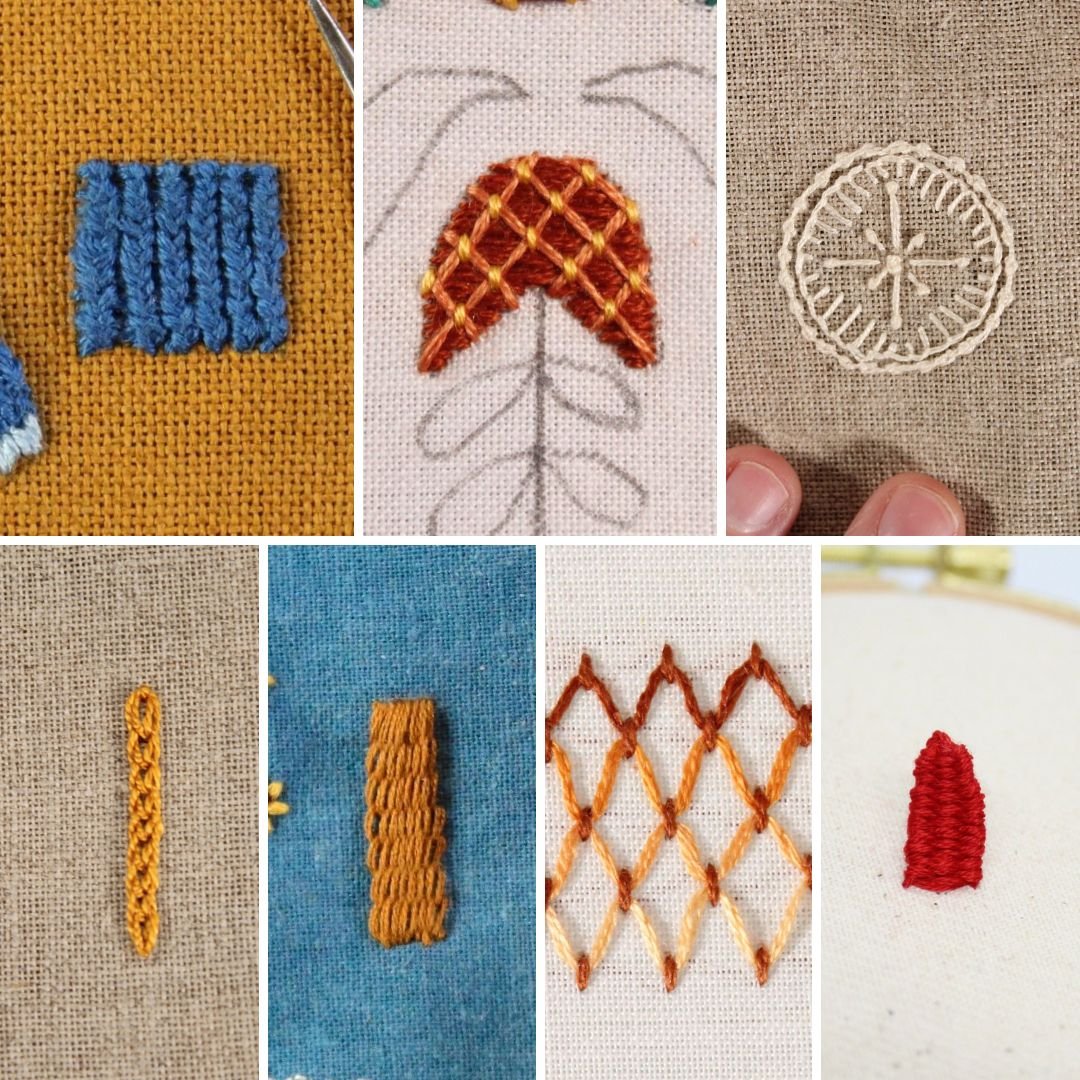 Unusual Embroidery Stitches You’ve Probably Never Heard Of