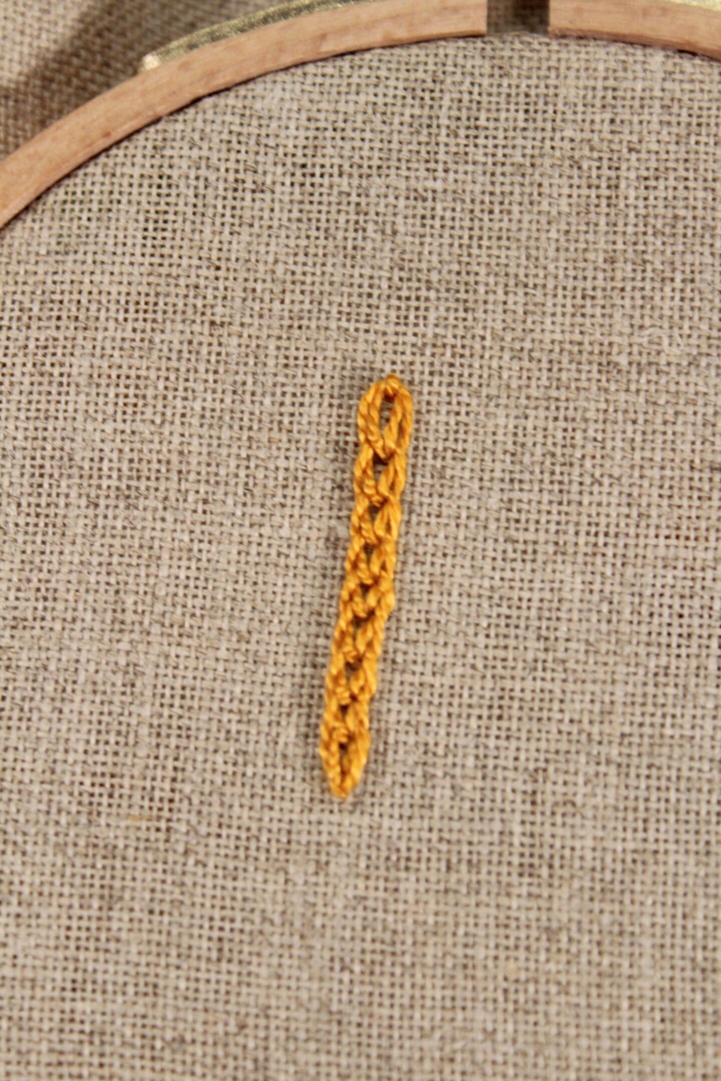 Hungarian braided chain stitch