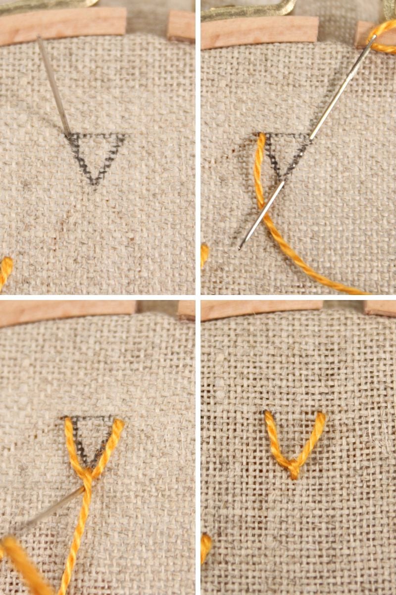 how to do a fly stitch