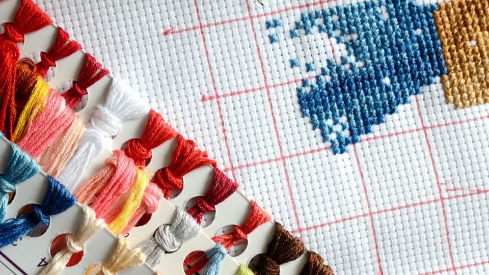 Cross Stitch Gridding (3 Different Ways) Crewel Ghoul