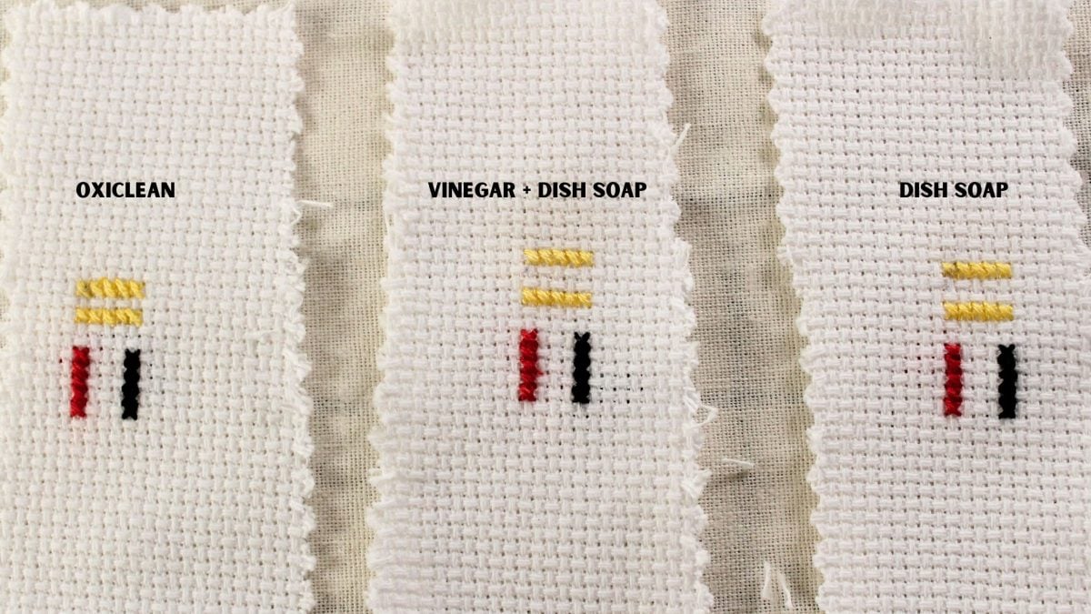 How To Clean Cross Stitch Crewel Ghoul