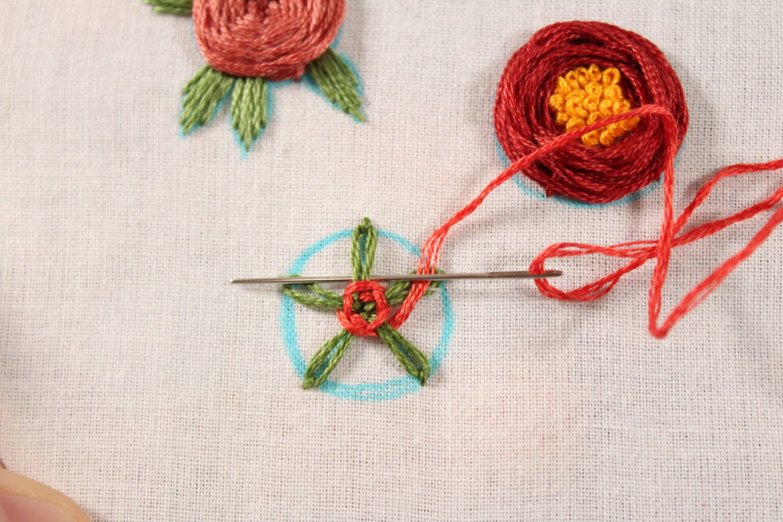 Making Roses With Embroidery Thread 3 Creative Ways To Embroider Woven Roses