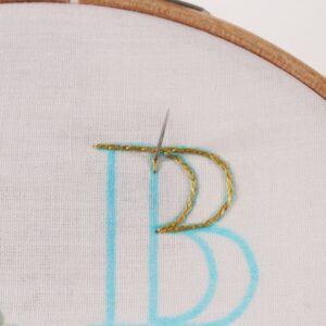 Split Stitch Lettering How To Embroider Block Letters - 5 Creative Ideas