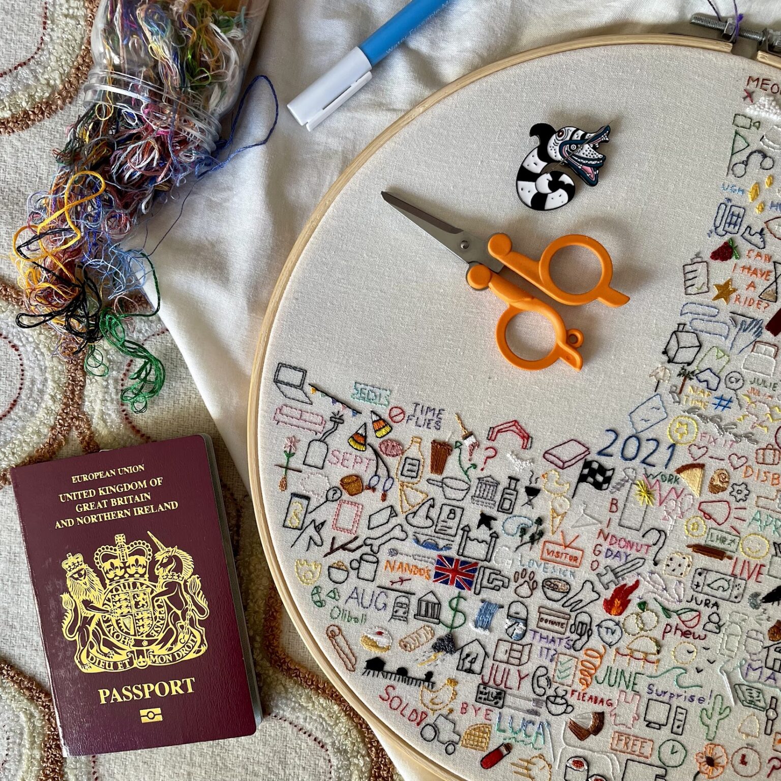 Hand Embroidery Needle Sizes Explained [With Needle Size Chart]
