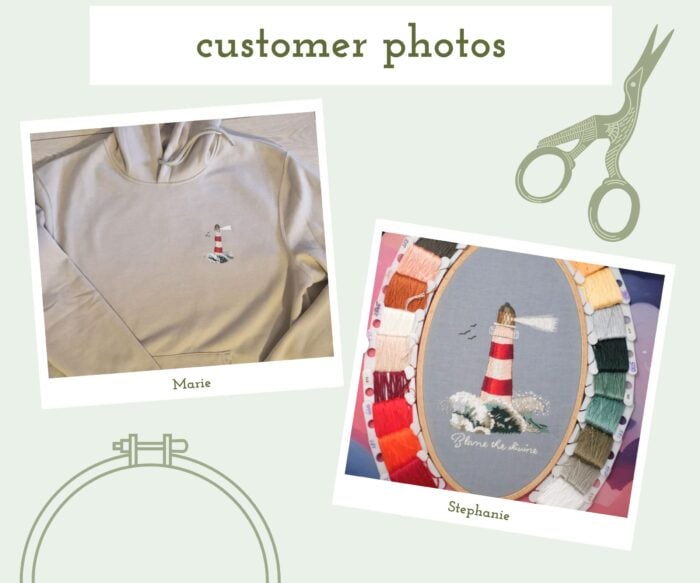 Lighthouse Embroidery Pattern - Image 4