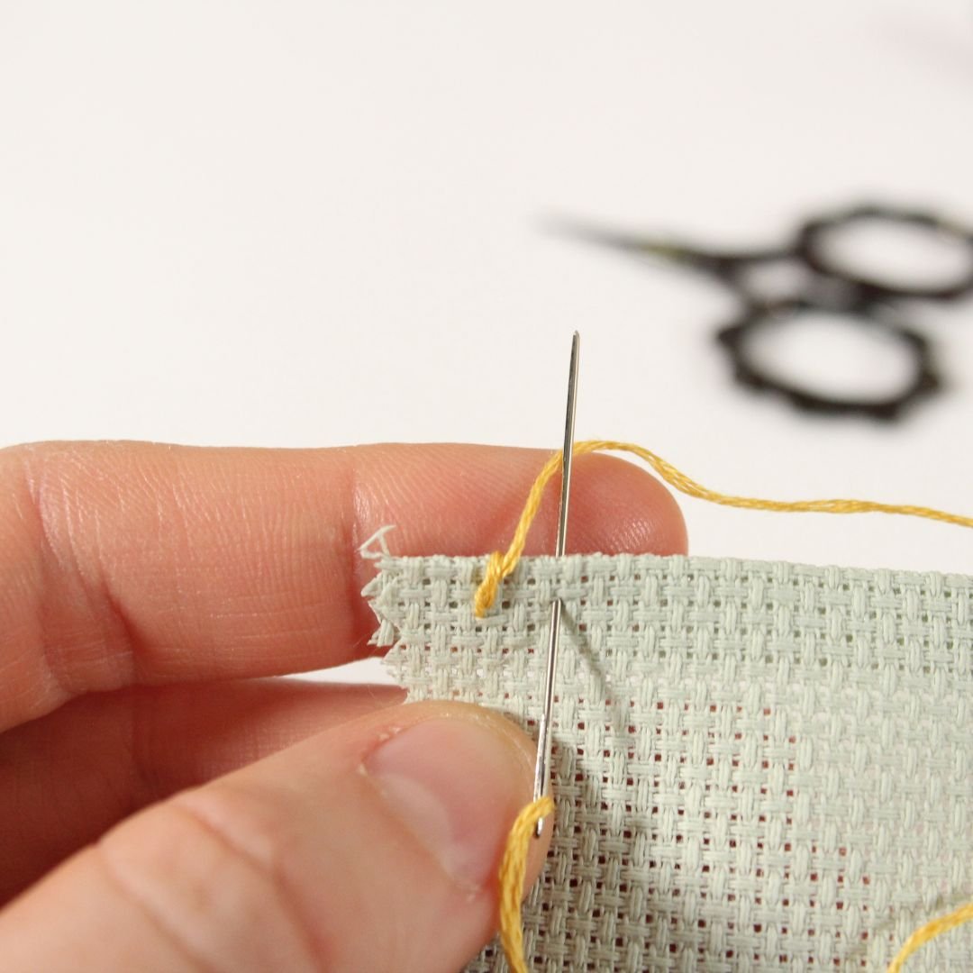 blanket stitch step 4