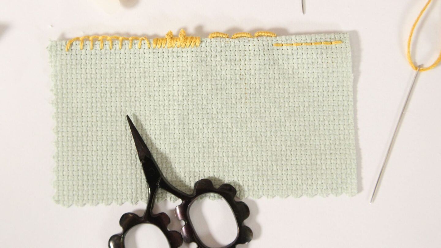 5 Ways To Finish Edges Aida Cloth